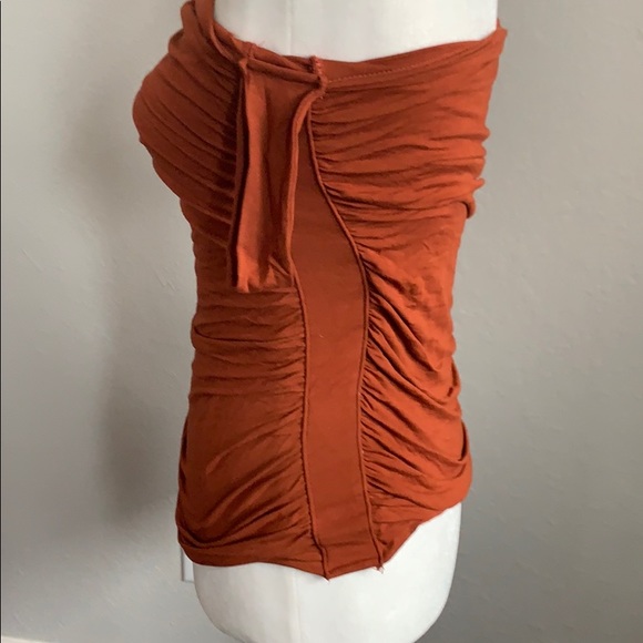 ArdenB Burnt orange Tube Top - Picture 4 of 6